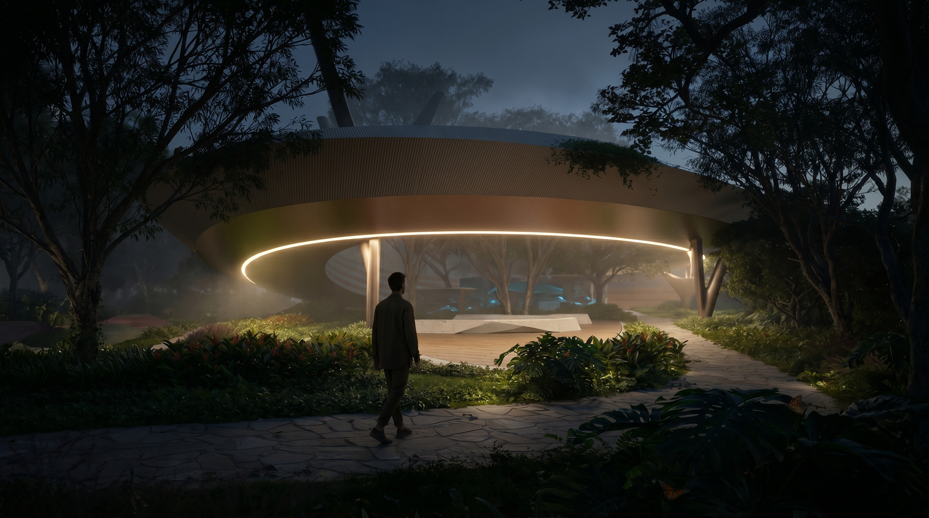 Tulum luxury residence outdoor view